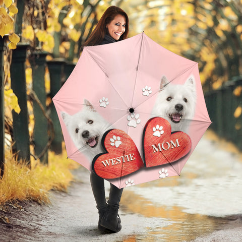 West Highland White Terrier (Westie) Print Umbrellas
