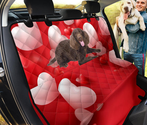 American Water Spaniel Print Pet Seat Covers- Limited Edition