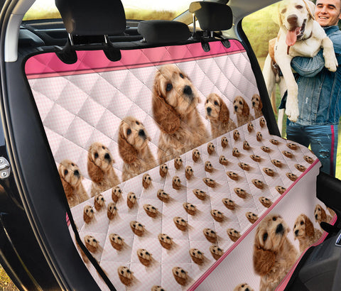 Cavapoo Dog Print Pet Seat Covers