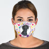 Great Dane Dog Print Face Mask