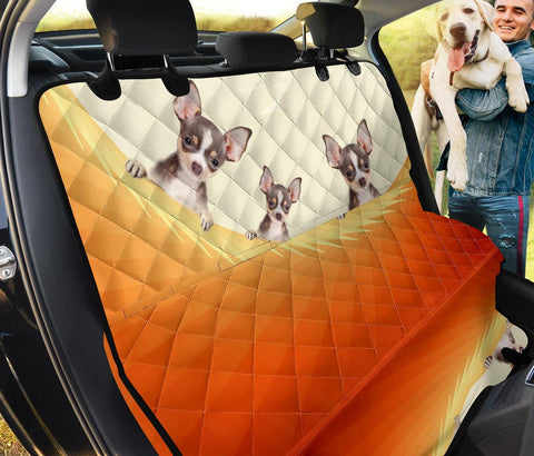 Cute Chihuahua Print Pet Seat covers