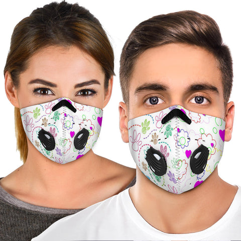 Flora&Paws Print Premium Face Mask