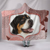 Amazing Greater Swiss Mountain Dog Print Hooded Blanket