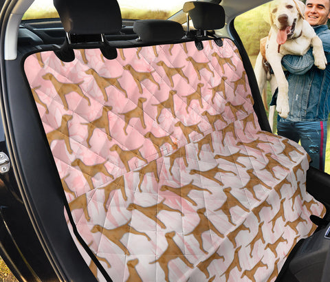 Vizsla Pattern Print Pet Seat Covers