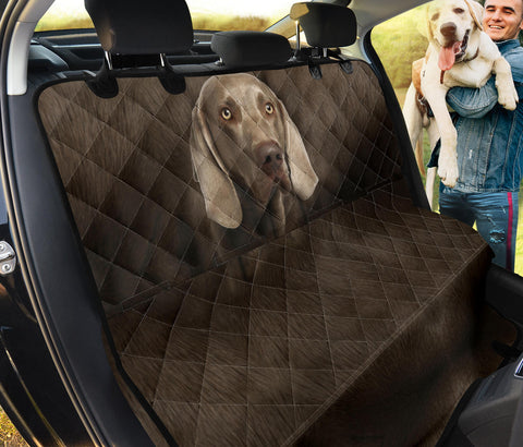 Weimaraner Dog Print Pet Seat Covers