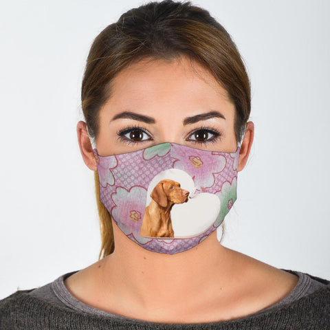 Vizsla Dog Print Face Mask