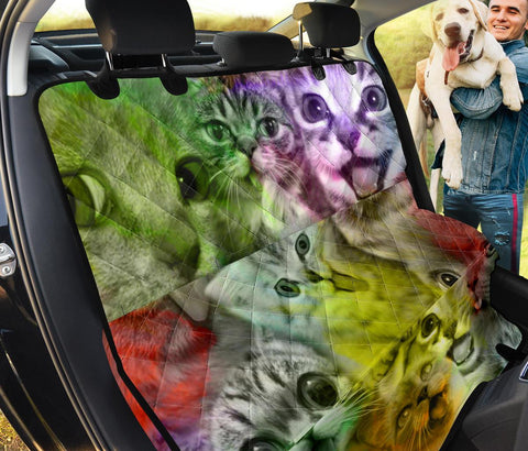 Cute Cats Print Pet Seat covers