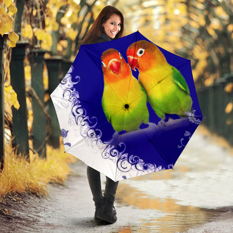 Lovebird Print Umbrellas