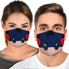 Newfoundland Dog Print Premium Face Mask