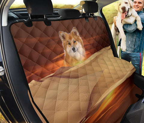 Icelandic Sheepdog Print Pet Seat Covers- Limited Edition
