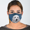 Cute Great Pyrenees Print Face Mask