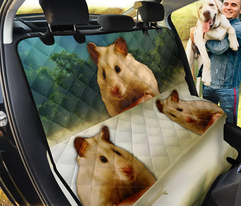 Amazing Golden Hamster Print Pet Seat Covers