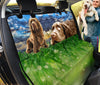 Lovely Sussex Spaniel Print Pet Seat Covers