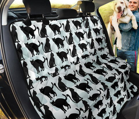 Cute Cat Print Pet Seat covers