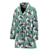 Lovely Havanese Dog Pattern Print Women's Bath Robe