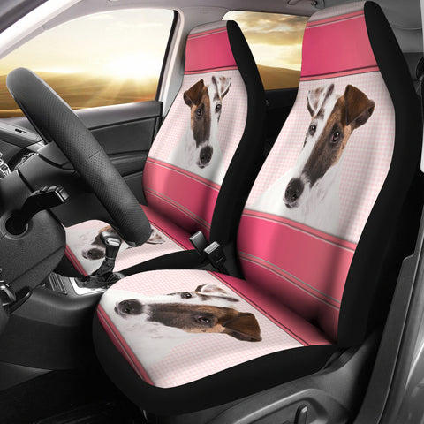 Smooth Fox Terrier Dog Print Car Seat Covers
