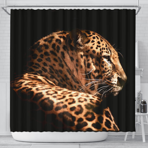 Amazing Leopard Print Shower Curtains