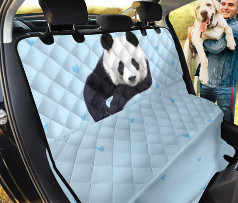 Cute Panda Print Pet Seat Covers