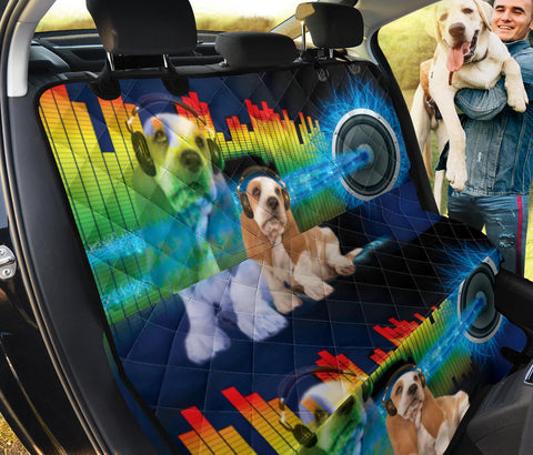 Basset Hound Print Pet Seat covers
