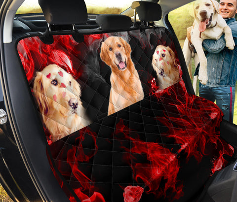 Golden Retriever Print Pet Seat Covers- Limited Edition