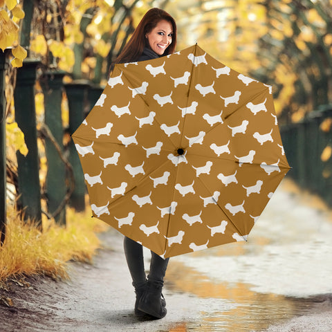 Petit Basset Griffon Vendeen Dog Pattern Pint Umbrellas