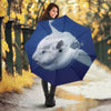 Cute Ocean Sunfish Print Umbrellas