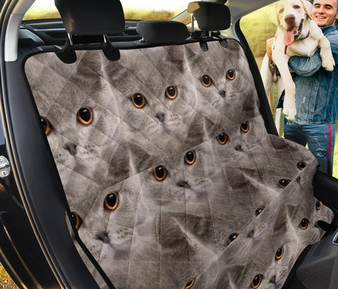 British Shorthair Cat Patterns Print Pet Seat Covers