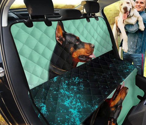 Dobermann Dog Print Pet Seat Cover