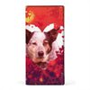 Australian Cattle Dog Print Women's Leather Wallet