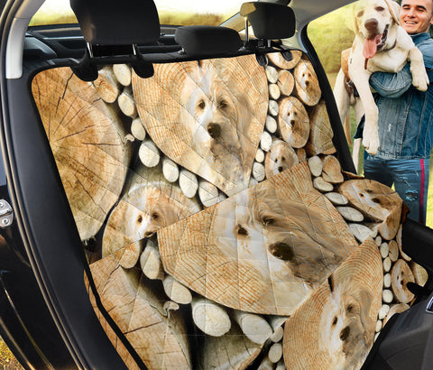 Cute Goldendoodle Print Pet Seat Covers