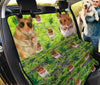 Cute Syrian Hamster Print Pet Seat Covers