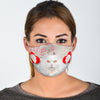 Turkish Angora Cat Print Face Mask