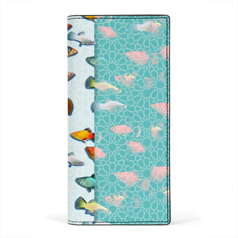 Platy Fish Print Women's Leather Wallet