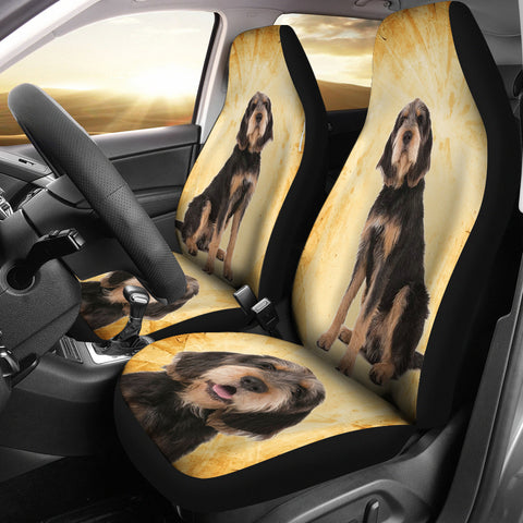 Otterhound Dog Print Car Seat Covers