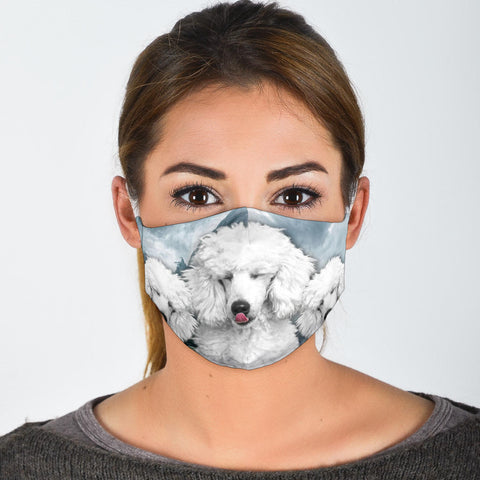 Poodle Print Face Mask