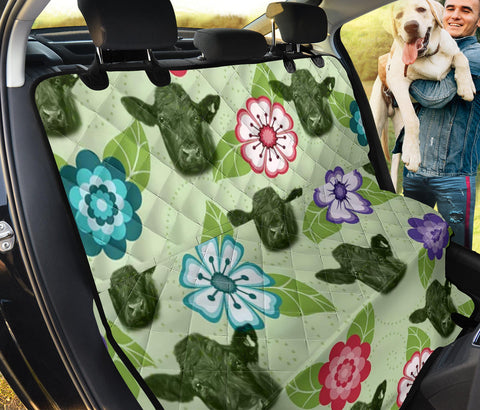 Welsh Black Cattle (Cow) Patterns Print Pet Seat Covers