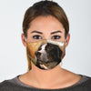 Lovely Bernese Mountain Dog Print Face Mask