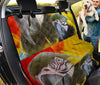 Blue and Yellow Macaw Print Pet Seat Covers