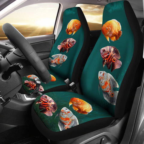 Oscar Fish Print Car Seat Covers