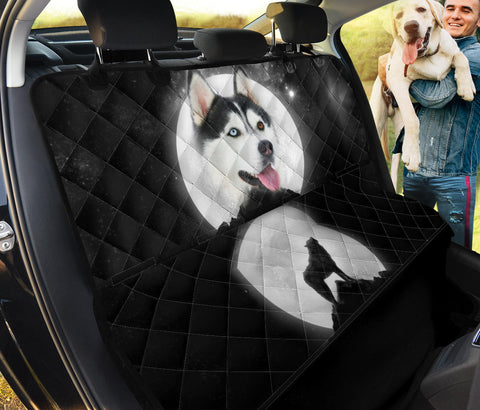 Siberian Husky Print Pet Seat Covers