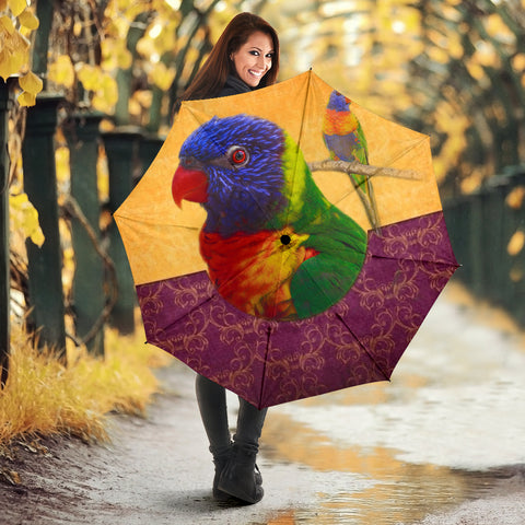 Loriini Parrot Print Umbrellas