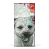 Border Terrier Print Women's Leather Wallet