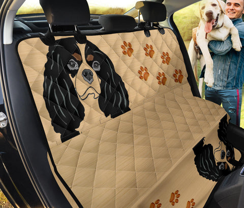 Cavalier King Charles Spaniel Print Pet Seat Cover