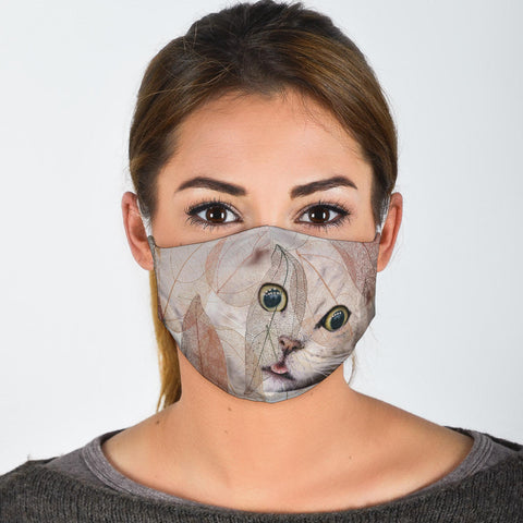 Munchkin Cat Print Face Mask
