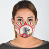 Saluki Dog Print Face Mask