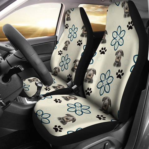 Scottish Deerhound Patterns Print Car Seat Covers