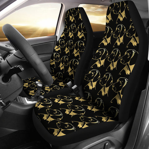 Vizsla Dog Print Car Seat Covers