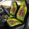 Cute Easter Bunny Print Car Seat Covers