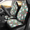 French Bulldog Floral Print Car Seat Covers