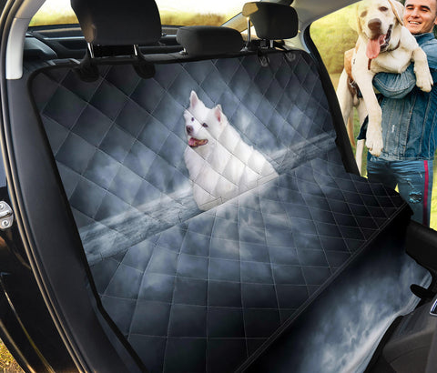 American Eskimo Print Pet Seat Covers- Limited Edition